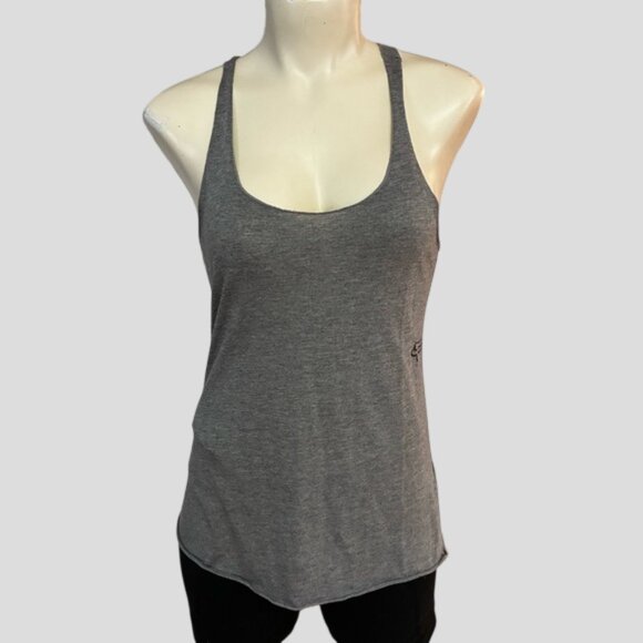 Fox Racing Grey Racerback Tank Top Size XS - Picture 1 of 10